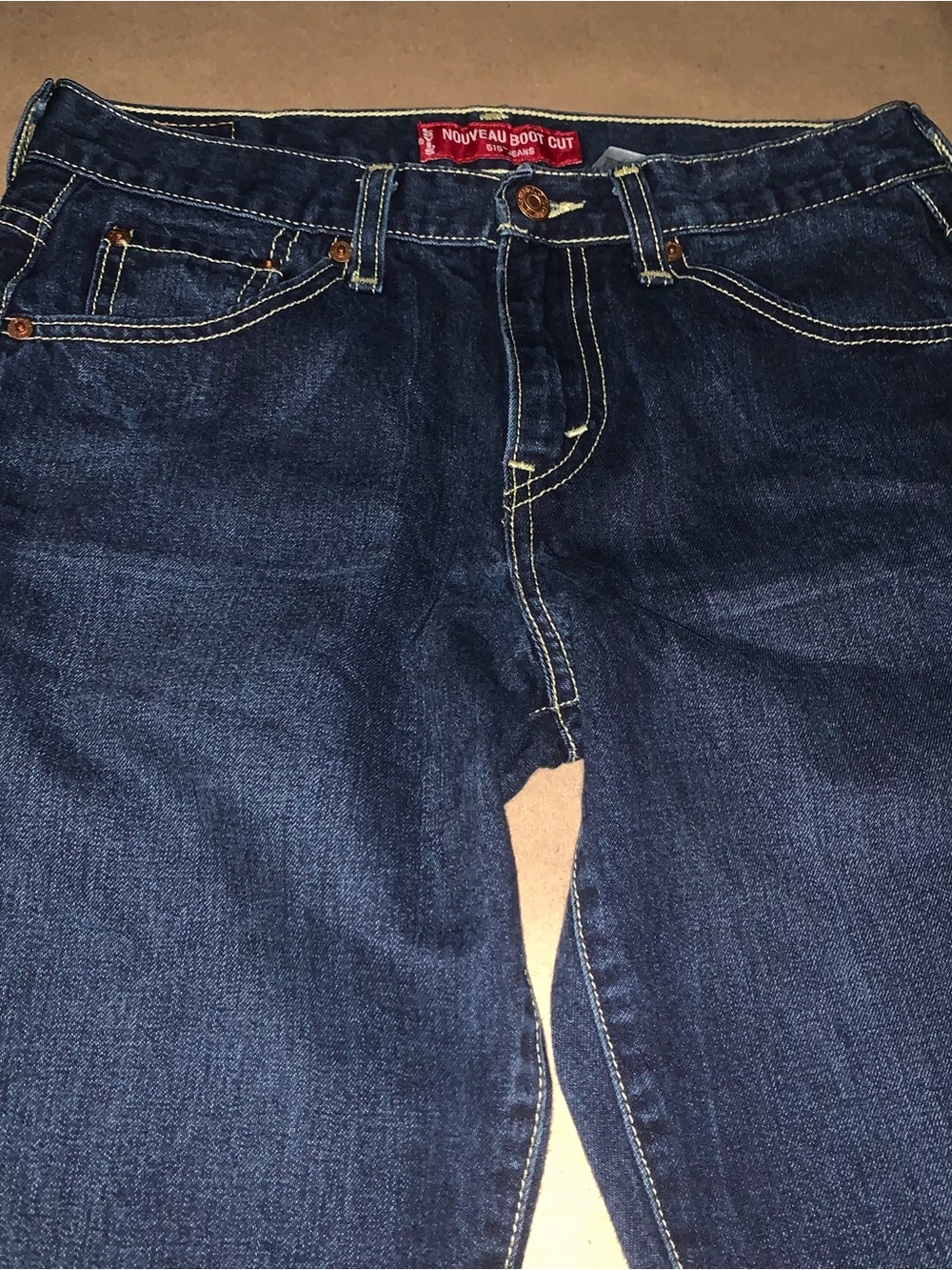 515 Levis Jeans Women’s 8 Mis Boot Cut Low Rise Dark Wash